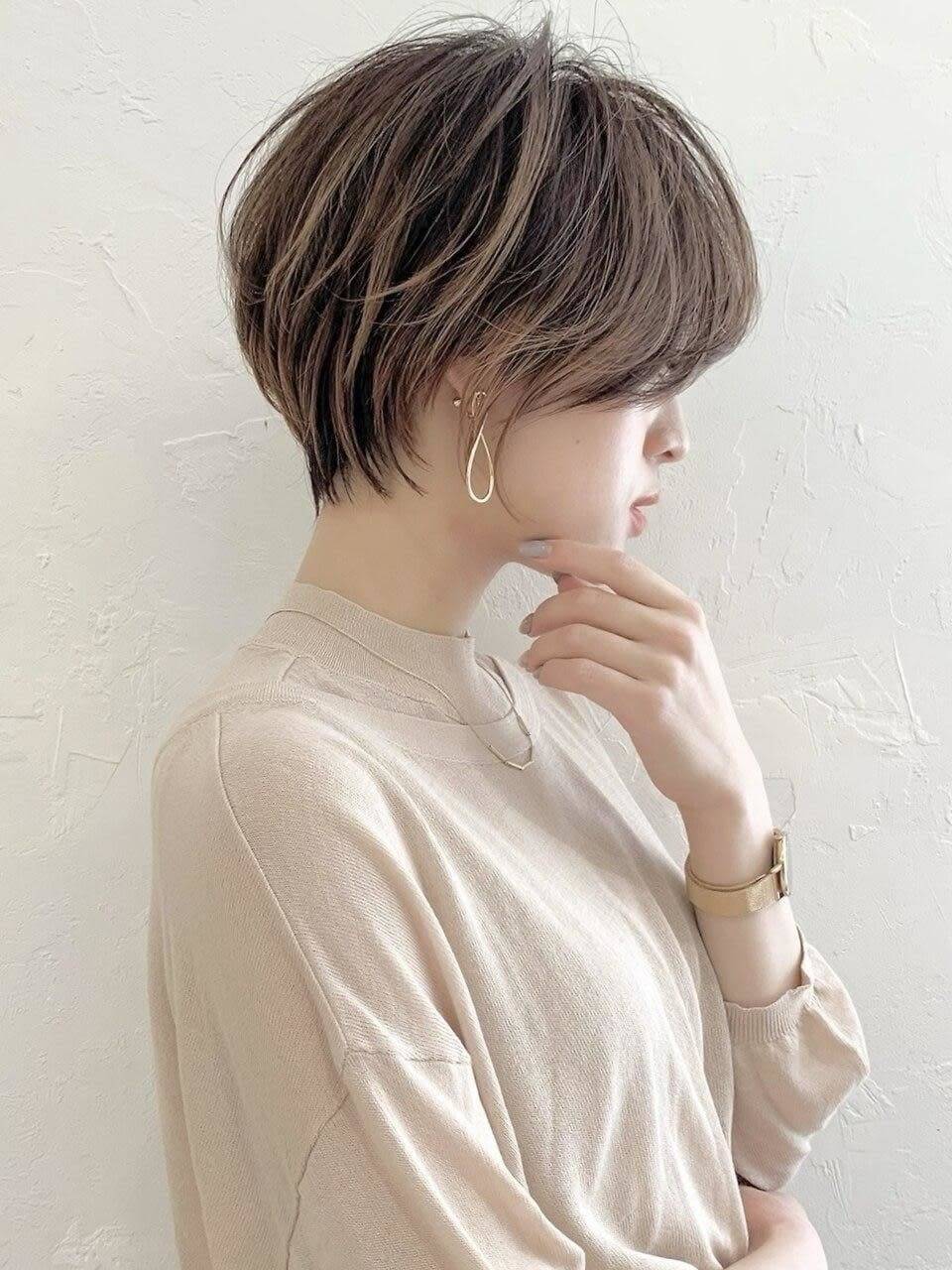 レイヤーくびれショート