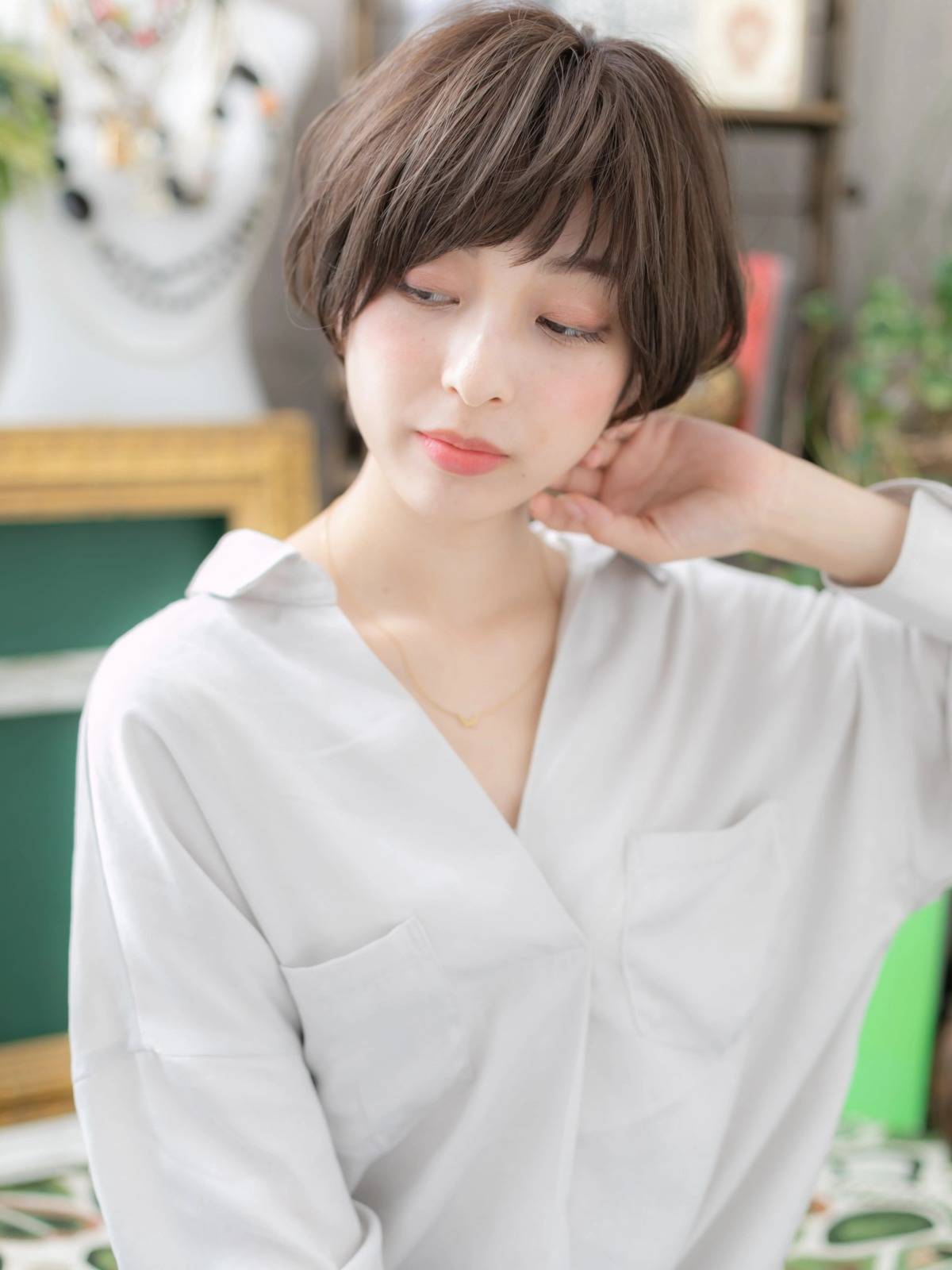 フェミニンくびれショート