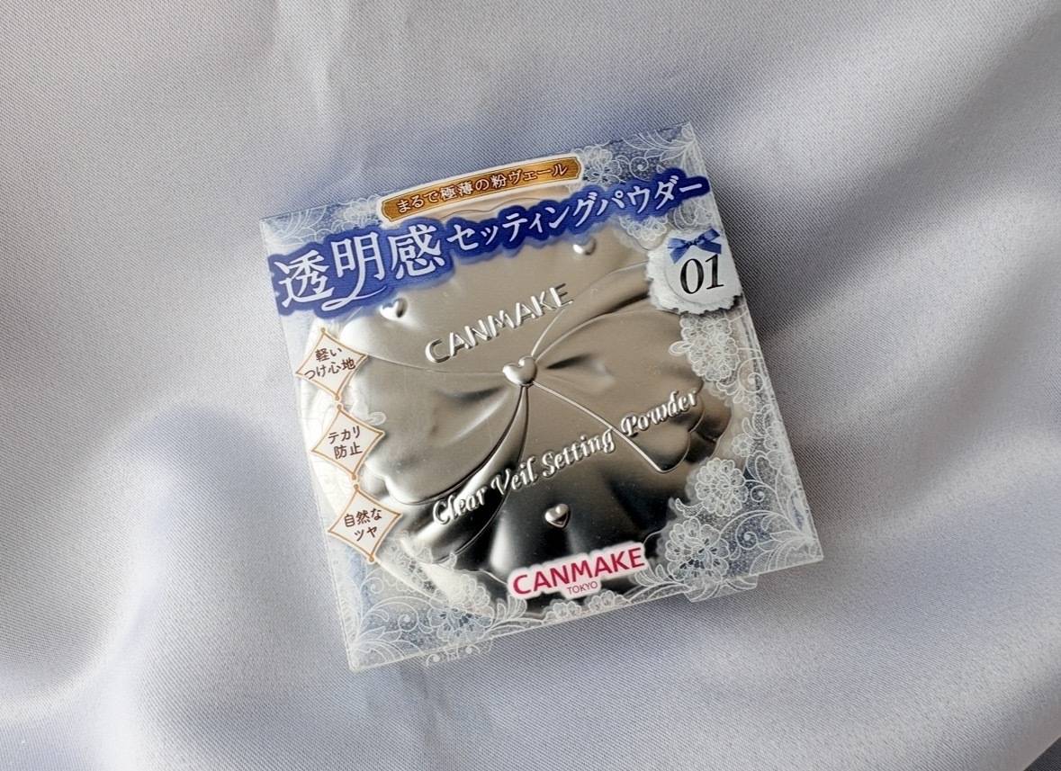 キャンメイククリアヴェールセッティングパウダー商品パッケージ