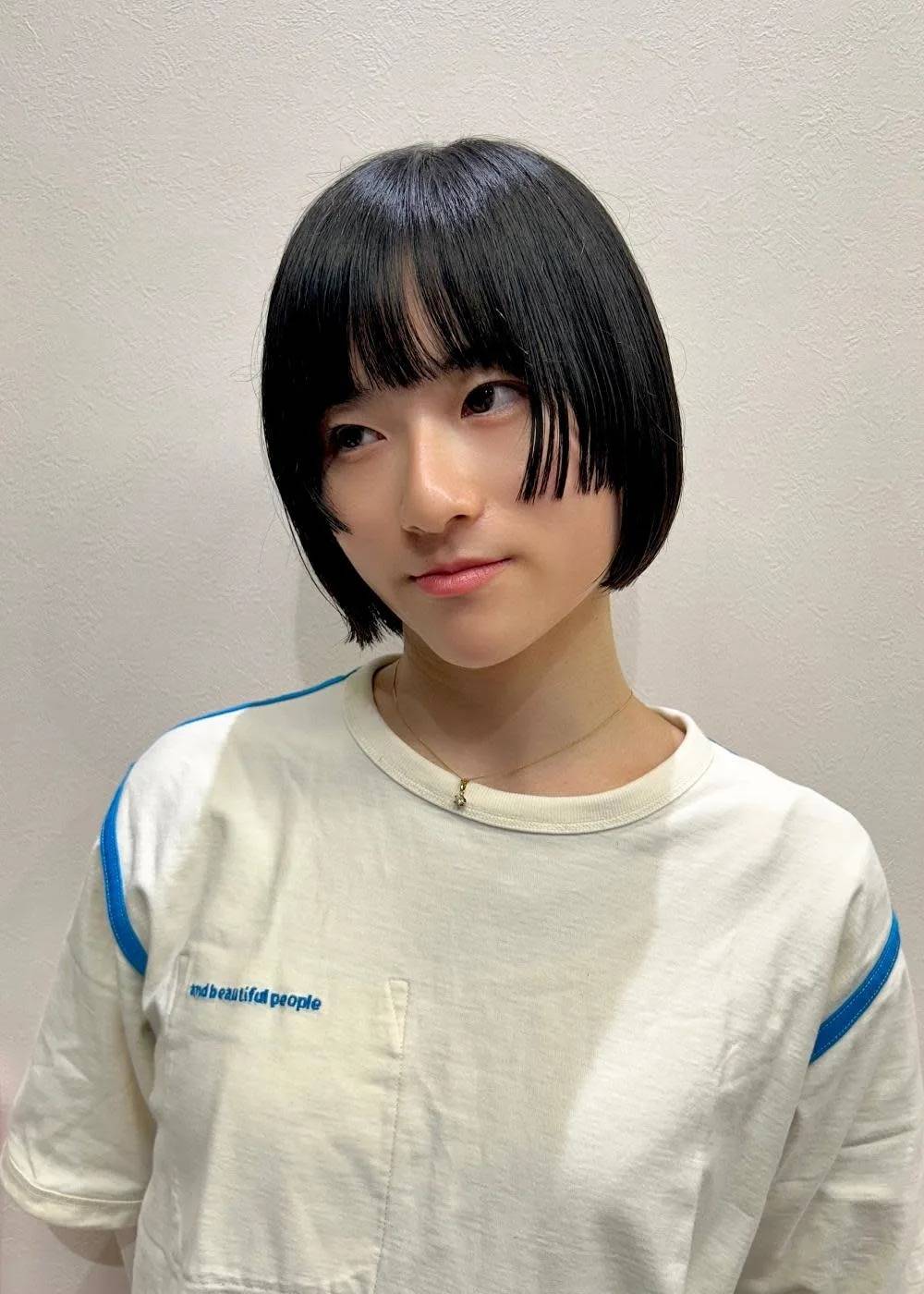 姫カットデザインボブ