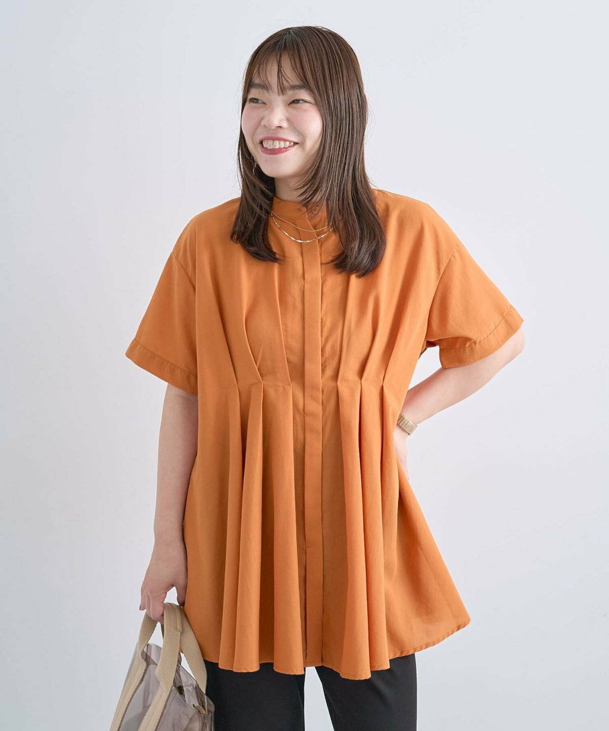 Green Parks ウエストタックシャツチュニックIII