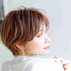  上品ニュアンスショート 