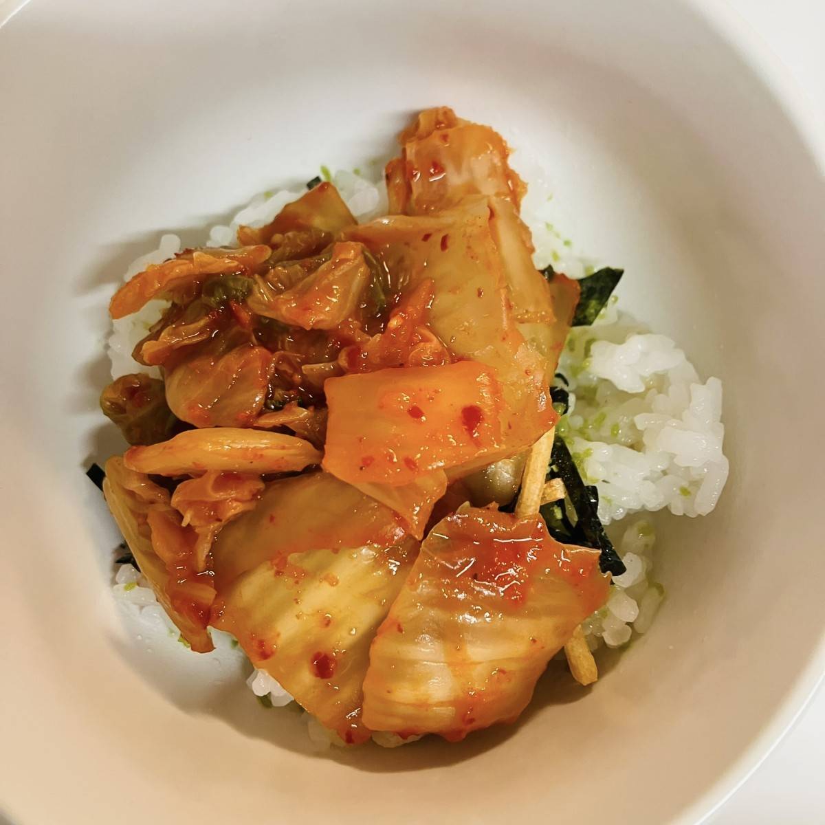 永谷園公式の「キムチーズ豆乳茶づけ」のレシピ