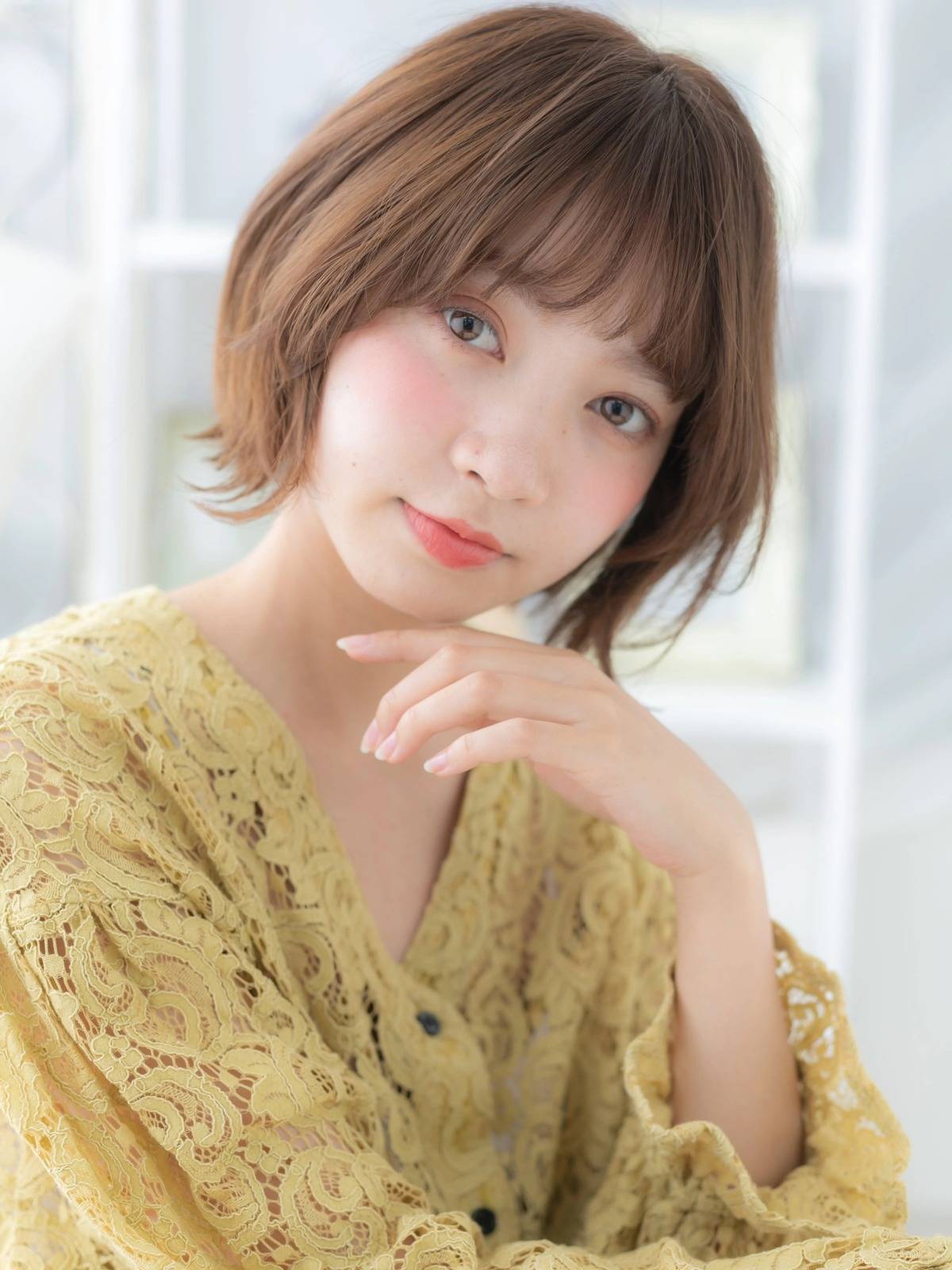 ニュアンスくびれボブ