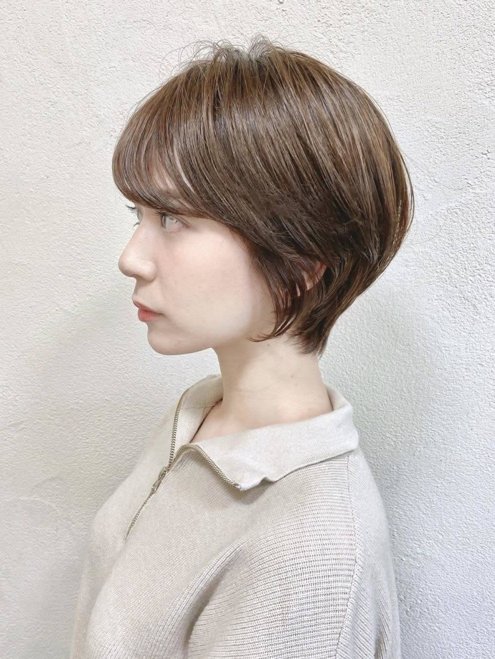 シンプルなまとまりショート