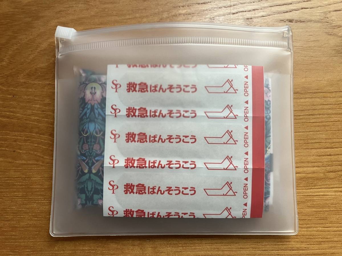 セリアの仕切付きポケットティッシュケース