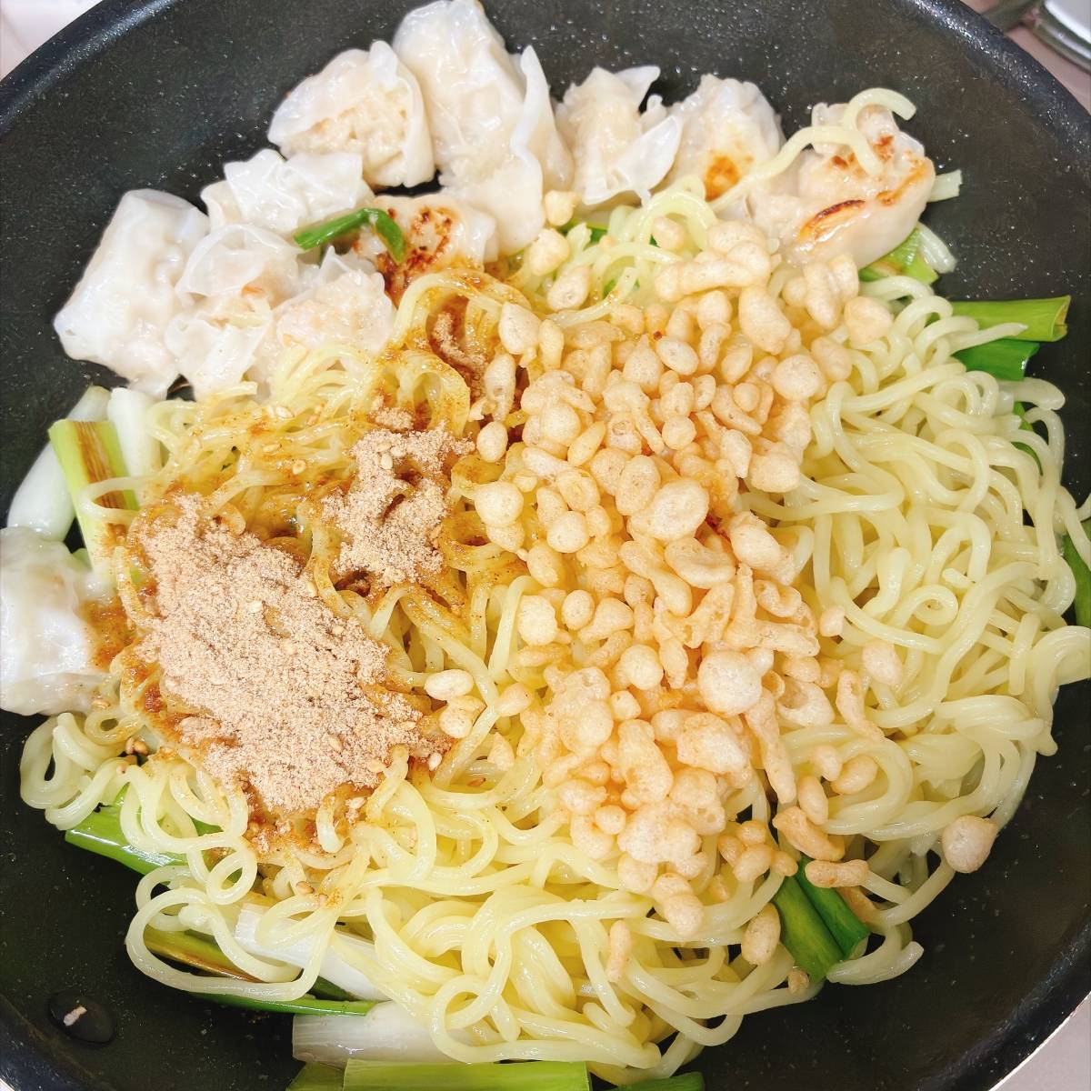 マルちゃん公式の「海老天焼そば」のレシピ