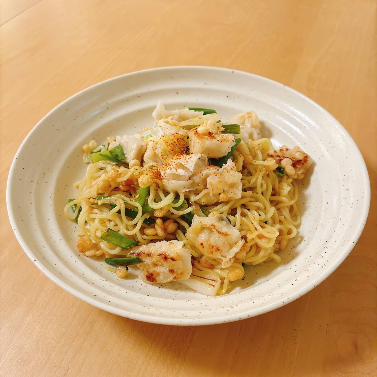 マルちゃん公式の「海老天焼そば」のレシピ