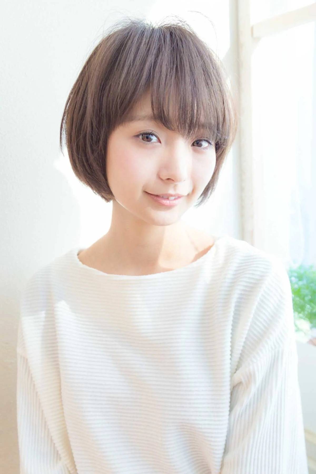 ナチュラル丸みボブ