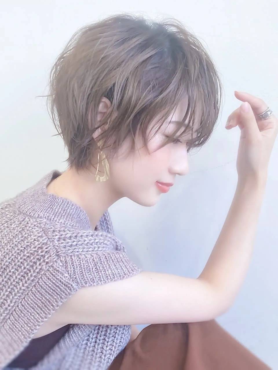 ニュアンス感ゆるショート