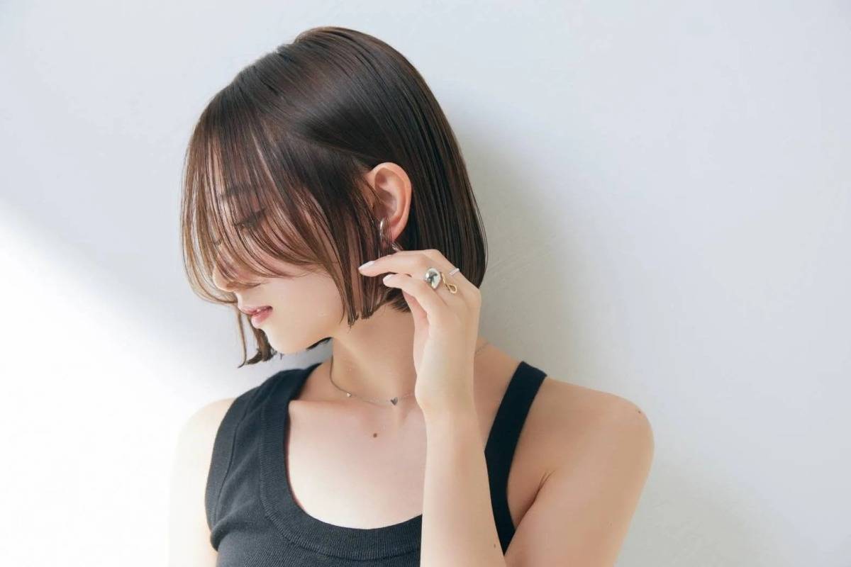 透明感ボブ