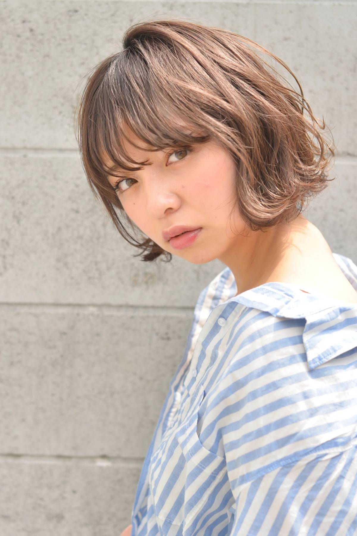 ラフウェーブボブ