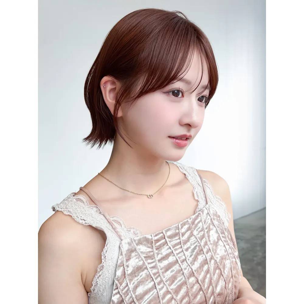 大人可愛いくびれボブ