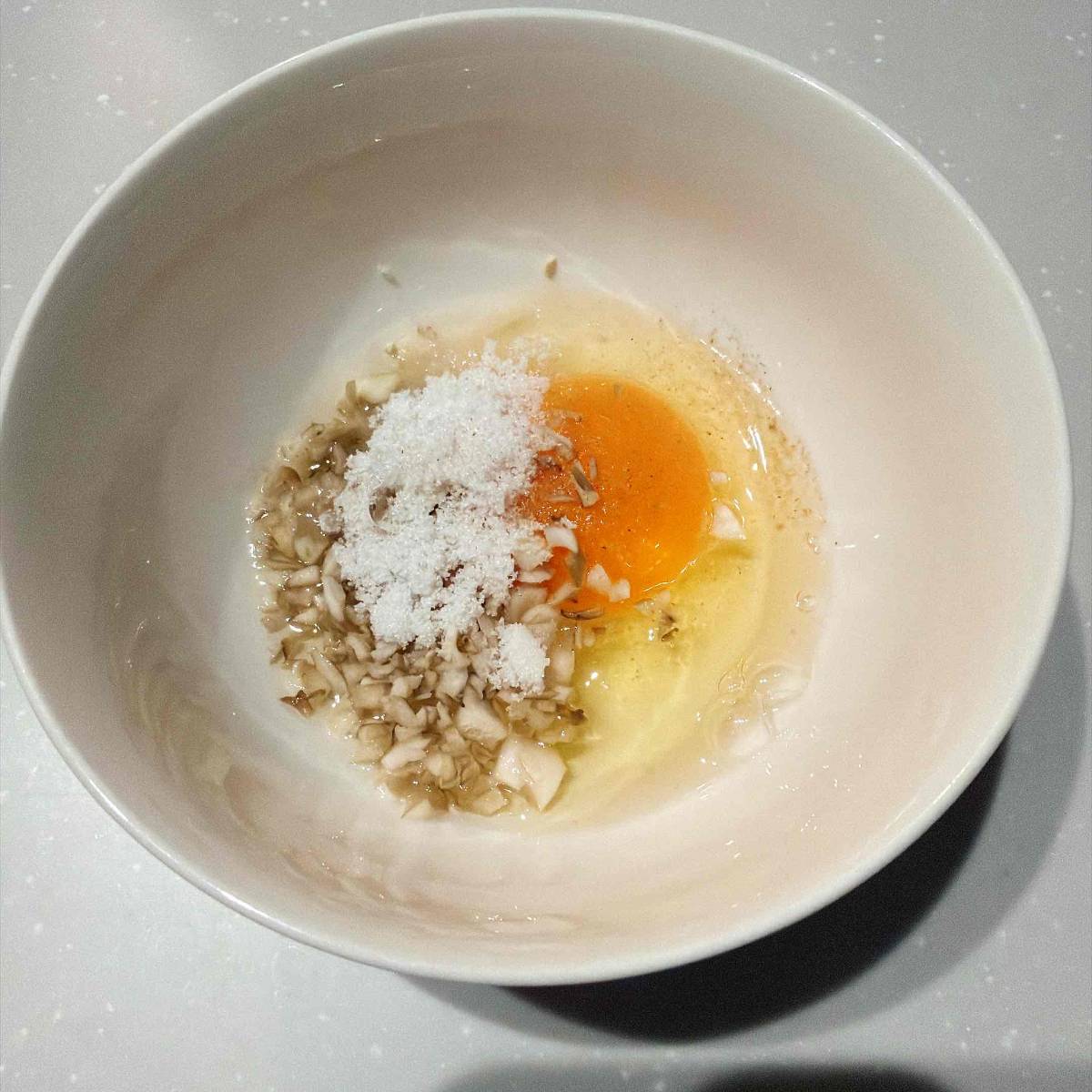 JAグループ公式の「舞茸入り◯甘めのバター風味の卵焼き」のレシピ