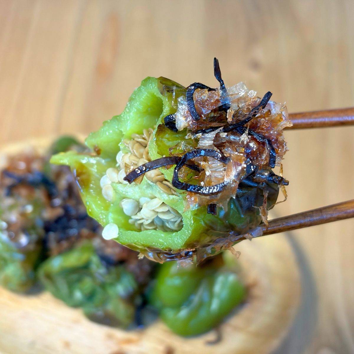 JAグループ公式の「丸ごと焼きピーマン」のレシピ