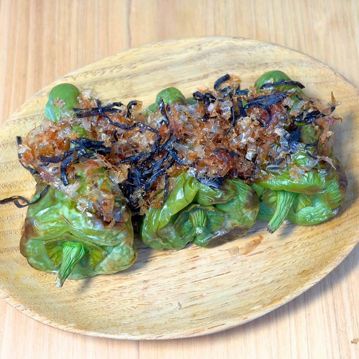 JAグループ公式の「丸ごと焼きピーマン」のレシピ