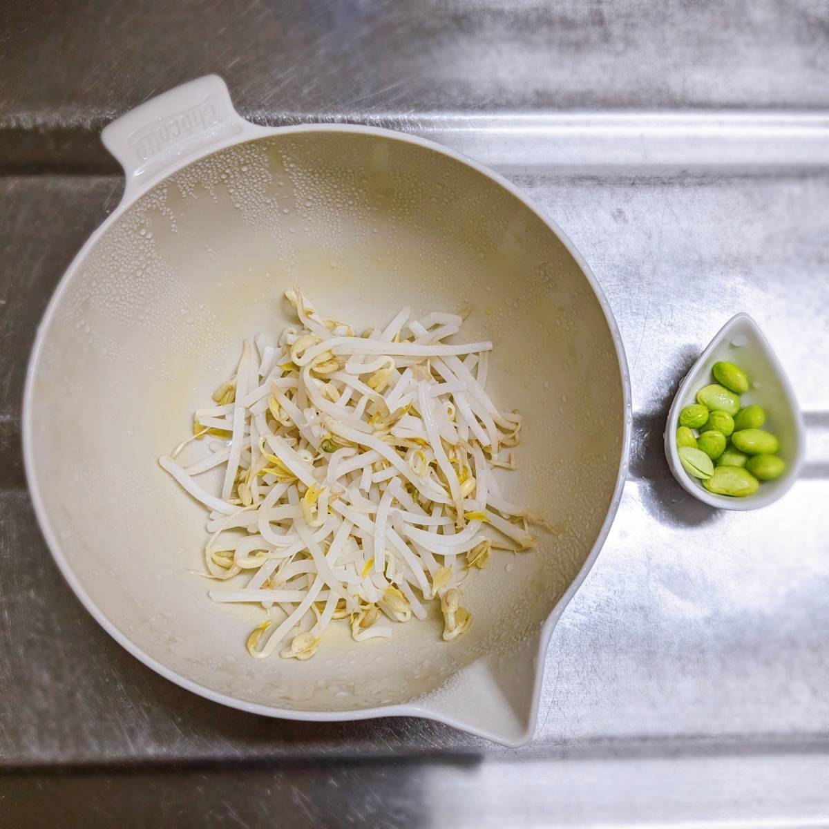 JAグループ公式の「枝豆もやしの生姜酢」のレシピ
