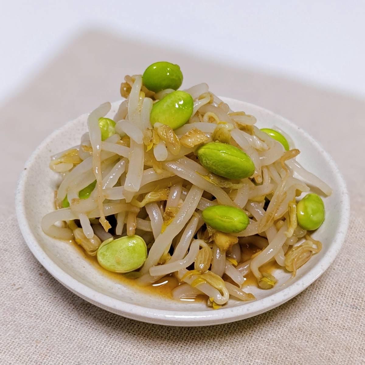 JAグループ公式の「枝豆もやしの生姜酢」のレシピ