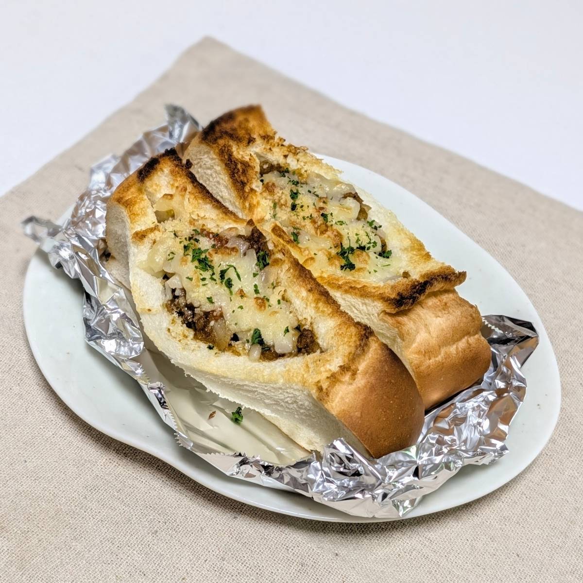 ヤマザキ公式の「カレーグラタン風ポケットサンド」のレシピ