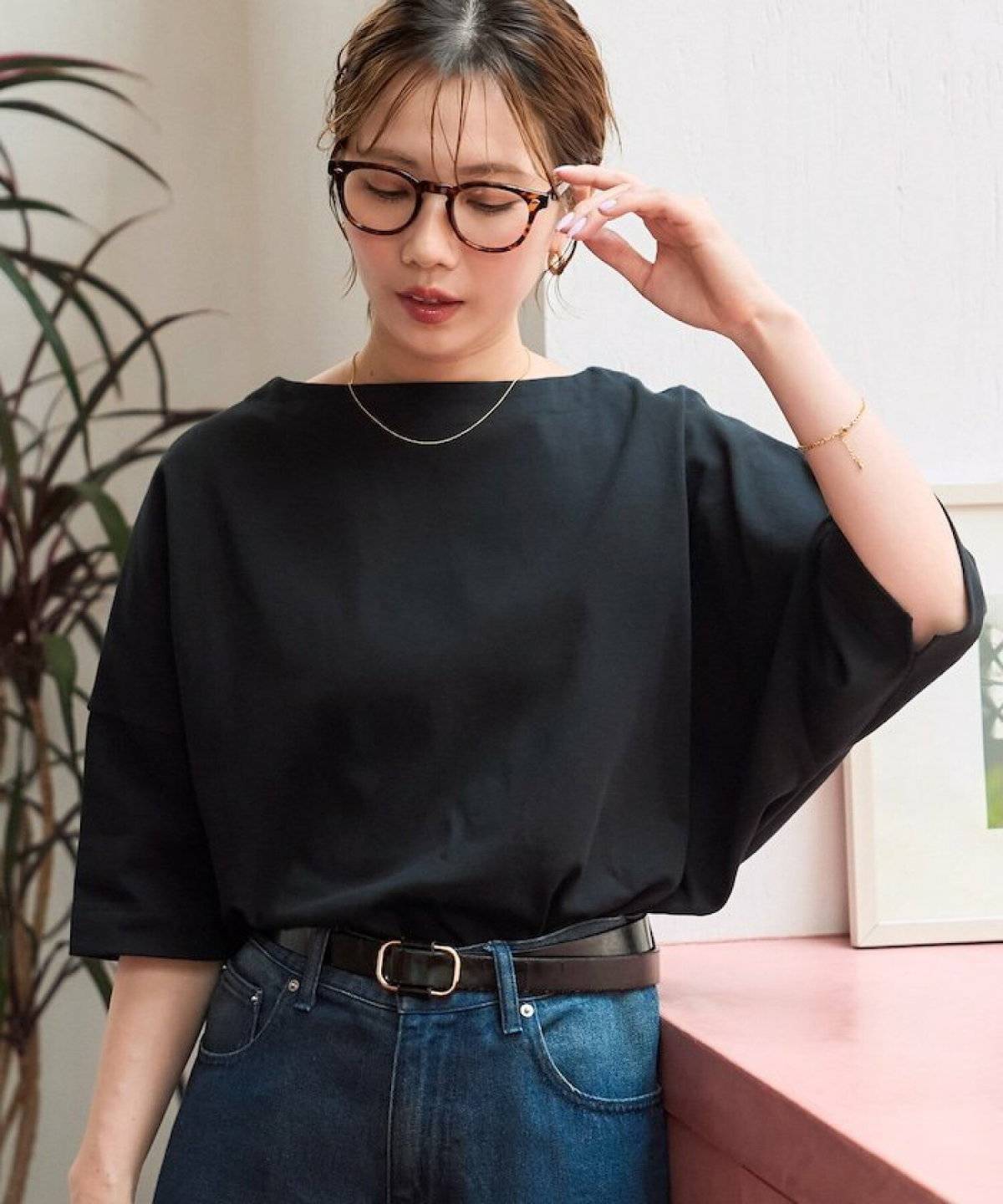 FREAK’S STORE ボートネック バスク 半袖 Tシャツ