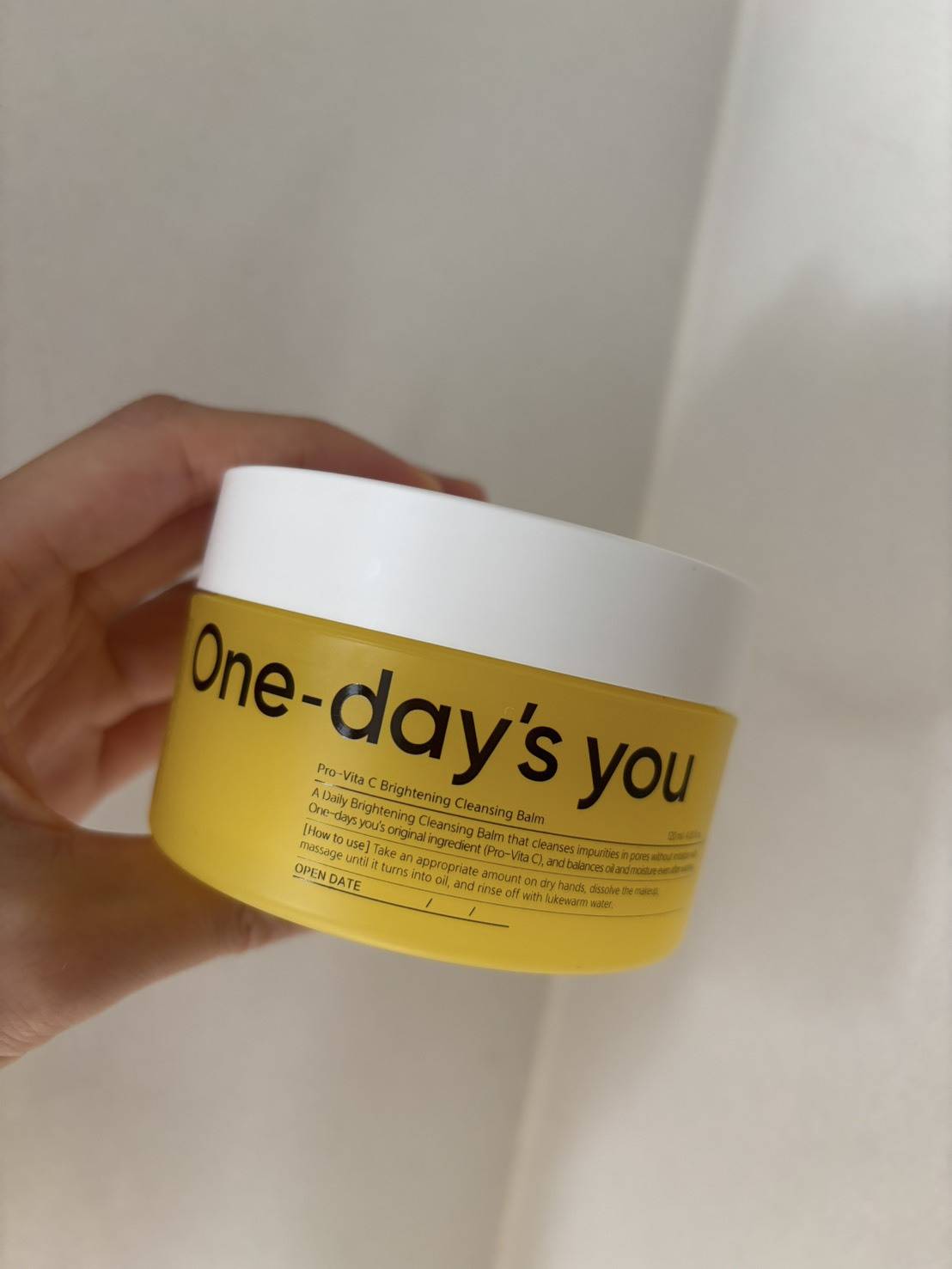 One-day's you プロビタCブライトニングクレンジングバーム