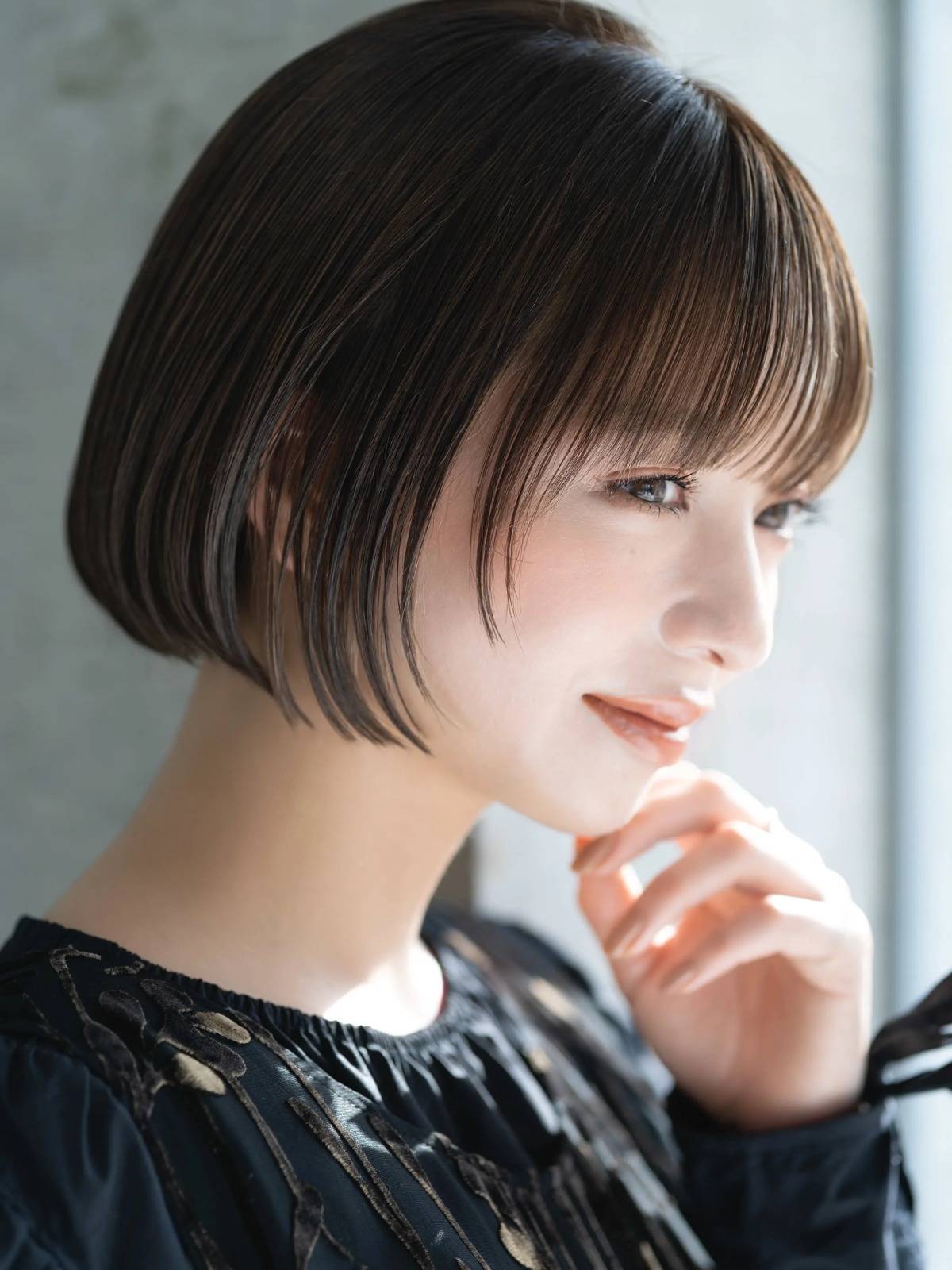 シンプルミニボブ