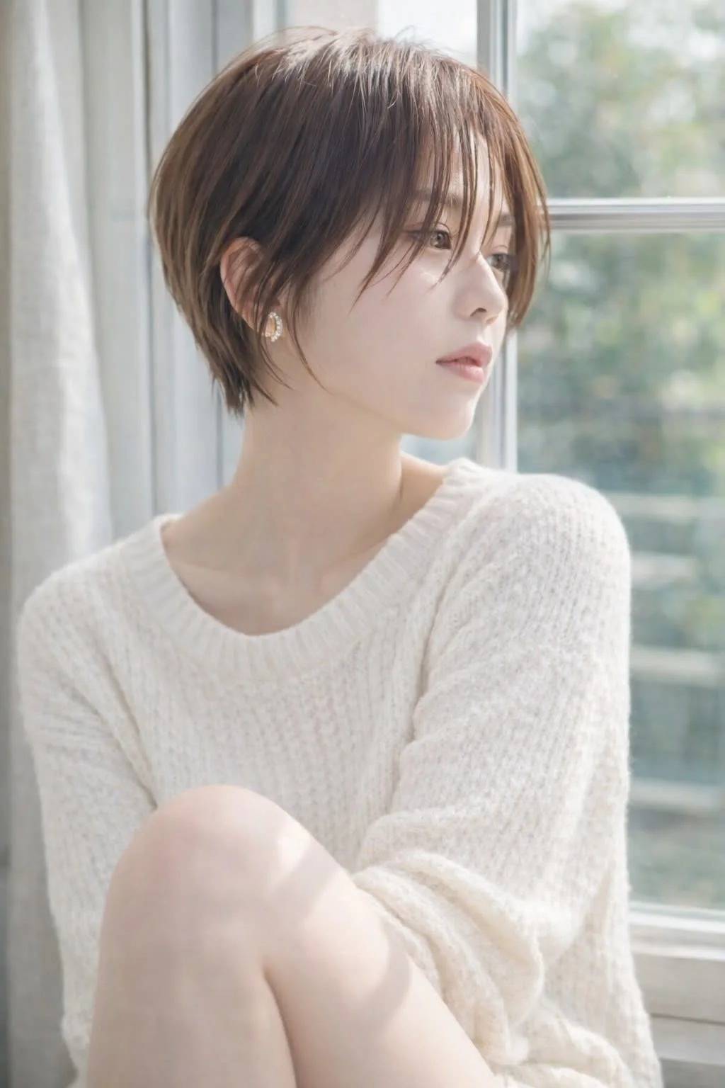 クールなハンサムショート