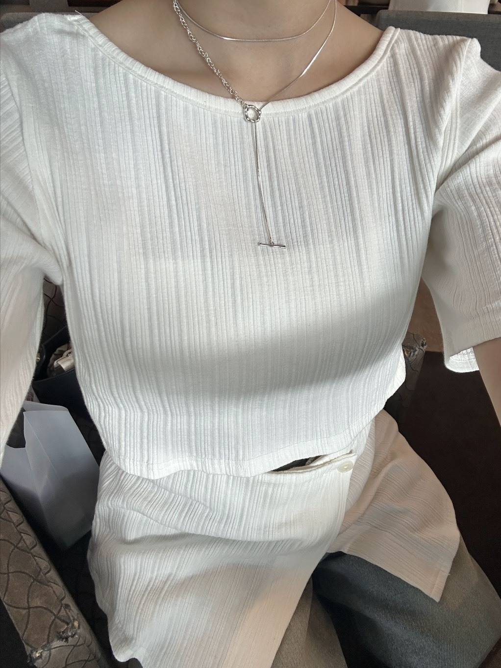 sahara 2way Half Sleeve Top