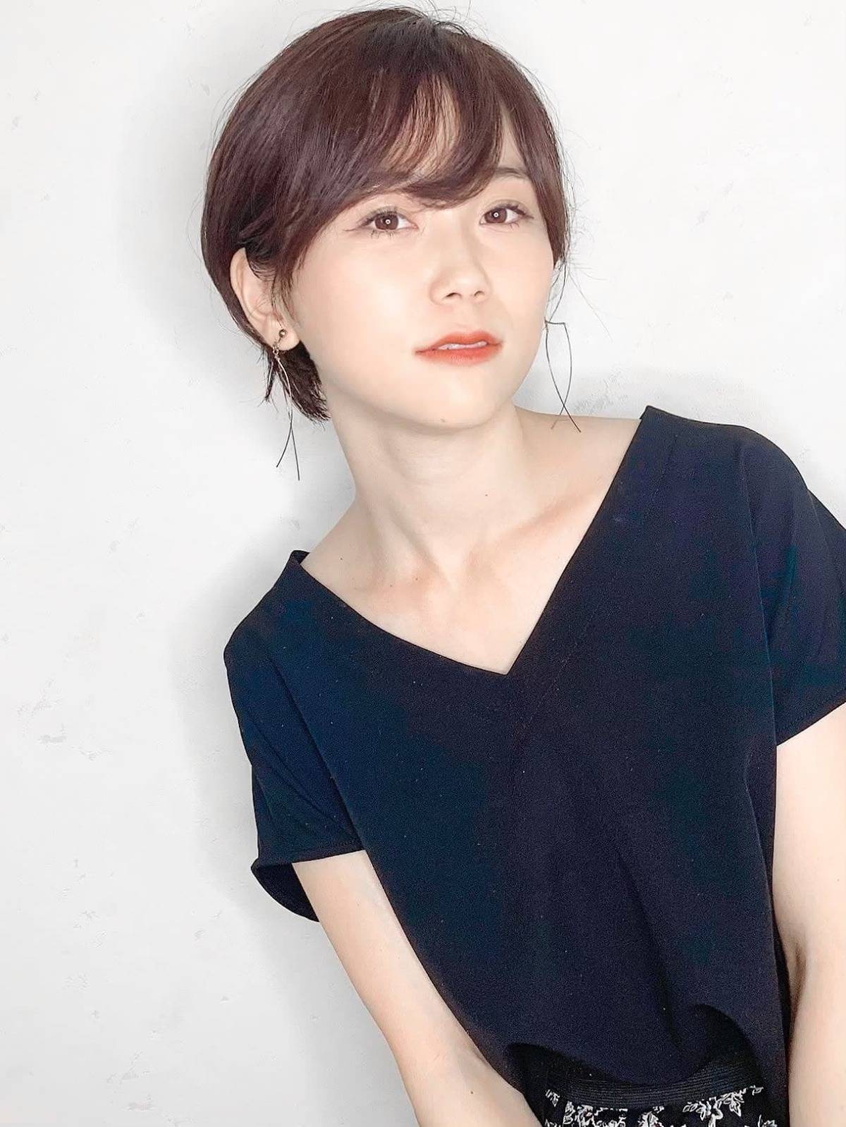こなれ感丸みショート