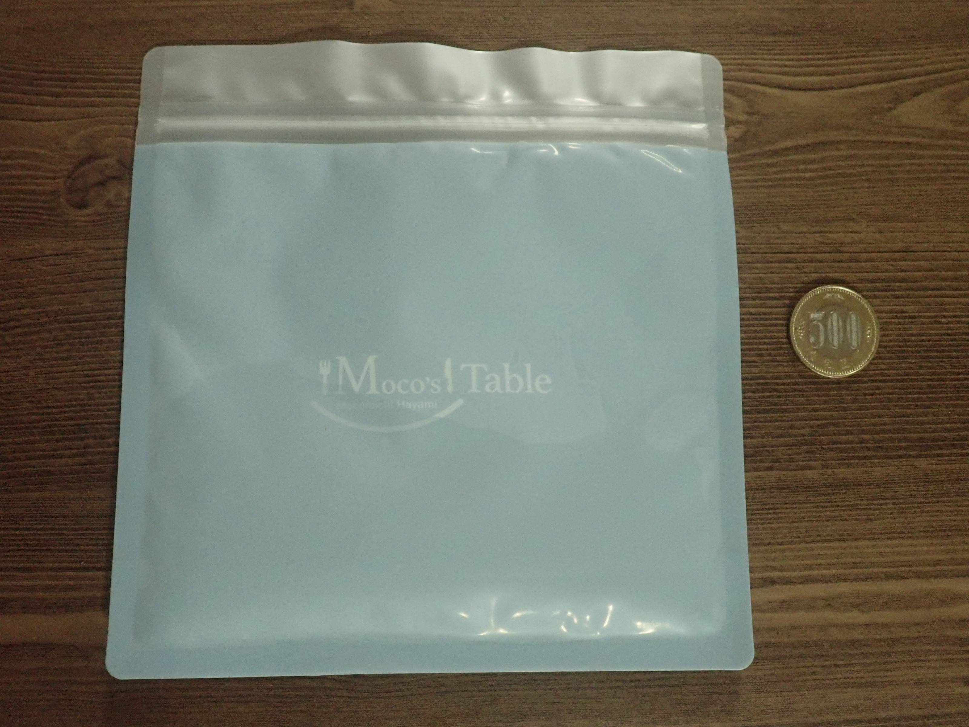 ダイソーの保冷剤付ジップバッグ(Mocos Table)