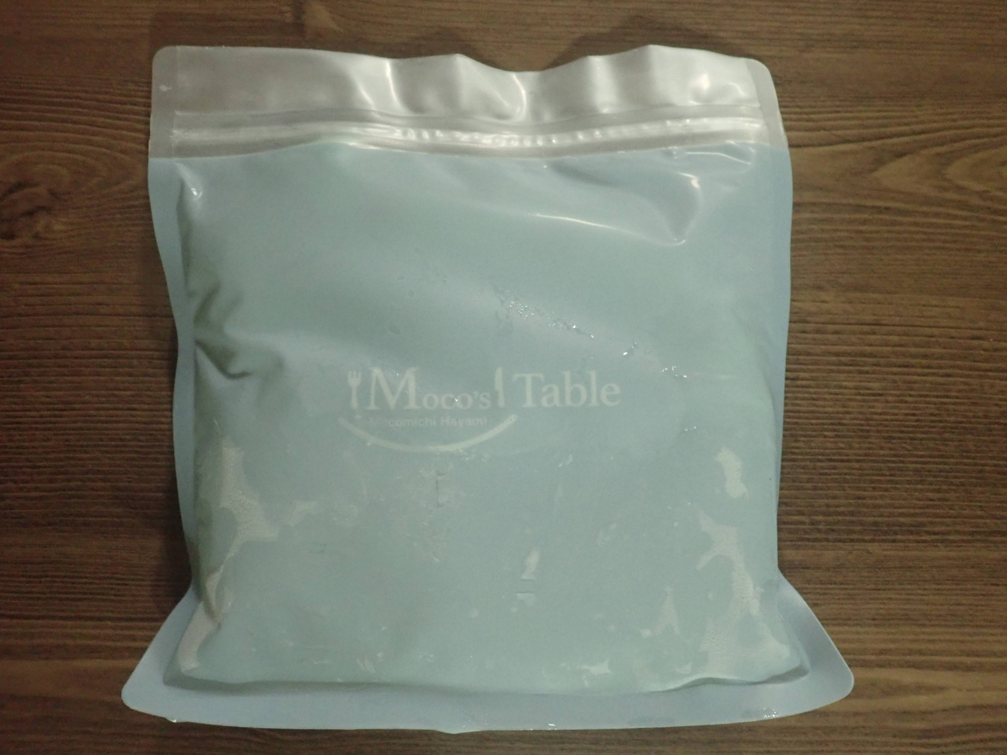 ダイソーの保冷剤付ジップバッグ(Mocos Table)