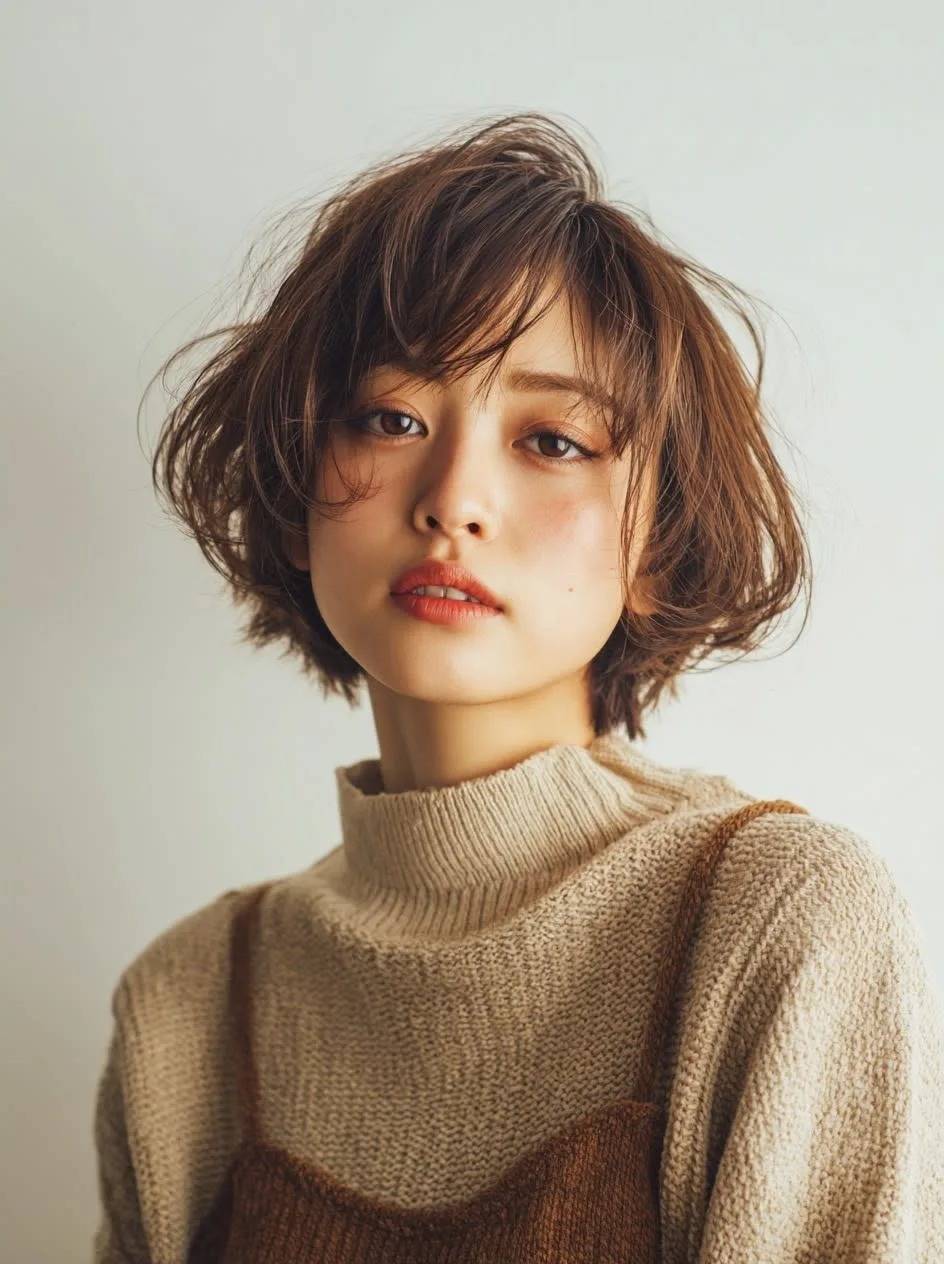 無造作すぎるショート