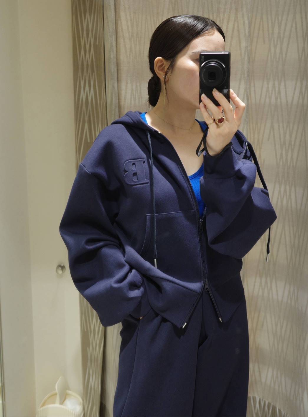 ブルーパラン BASIC WZIP HOODIE