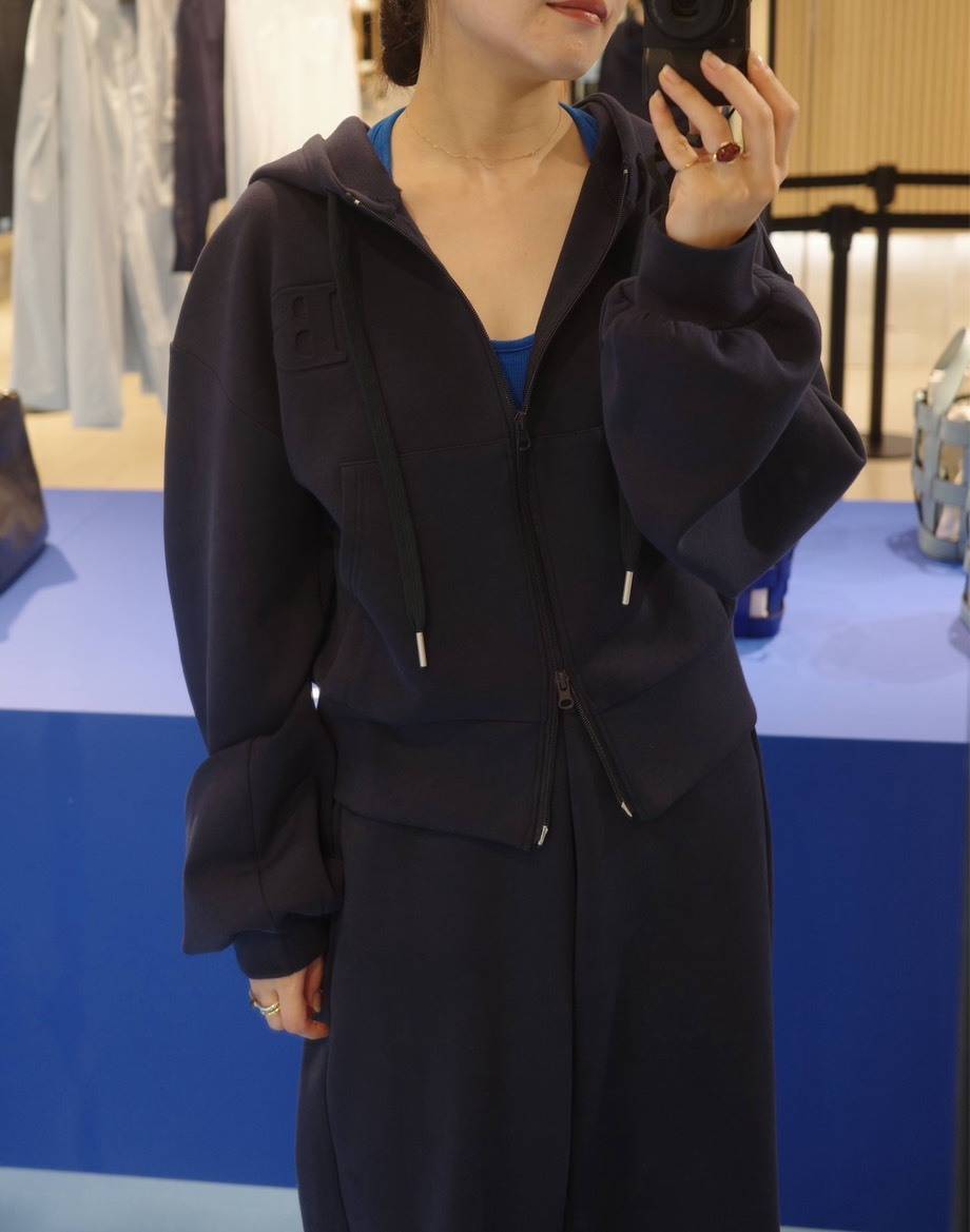 ブルーパラン BASIC WZIP HOODIE