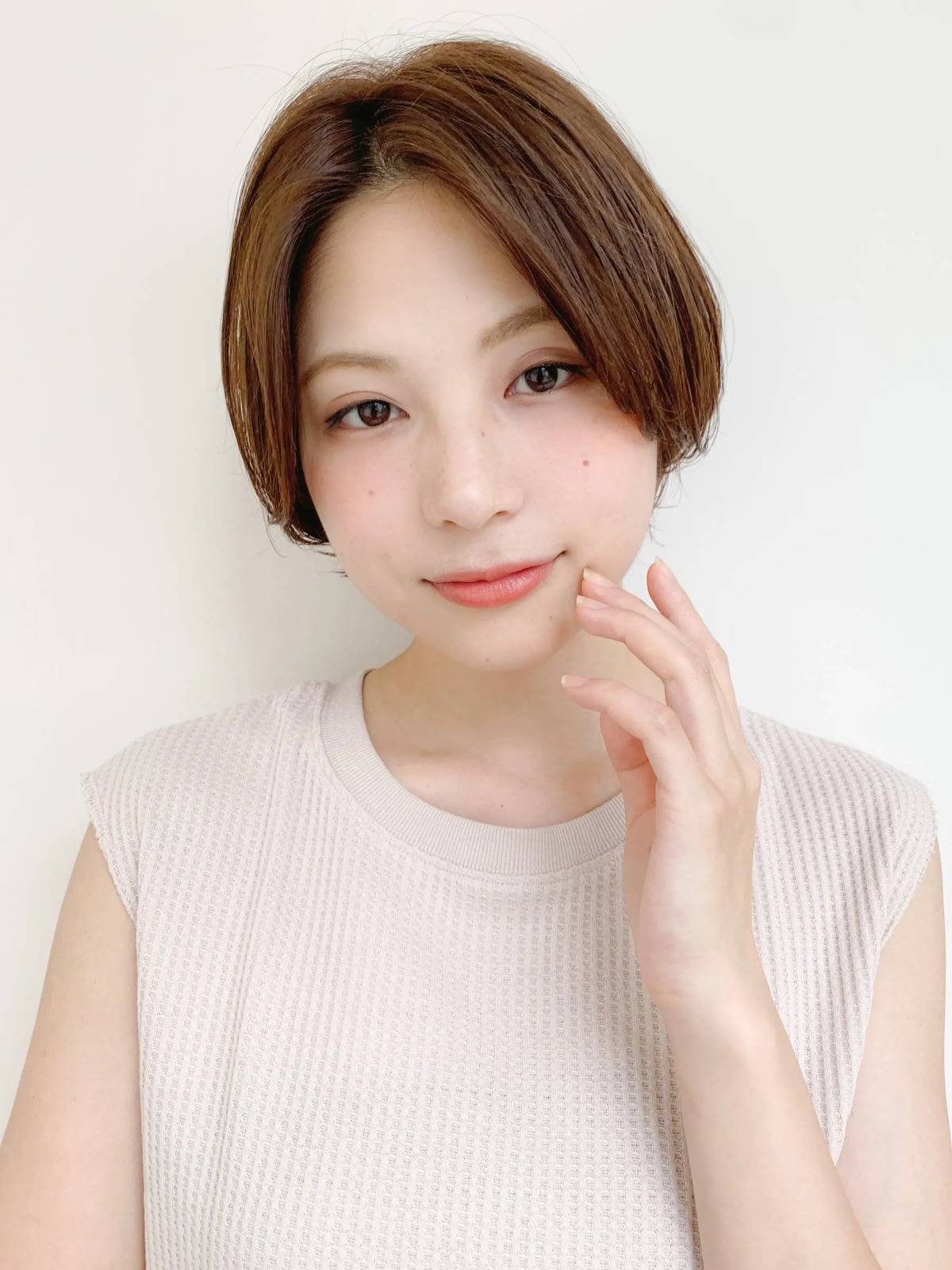 センターパートショート