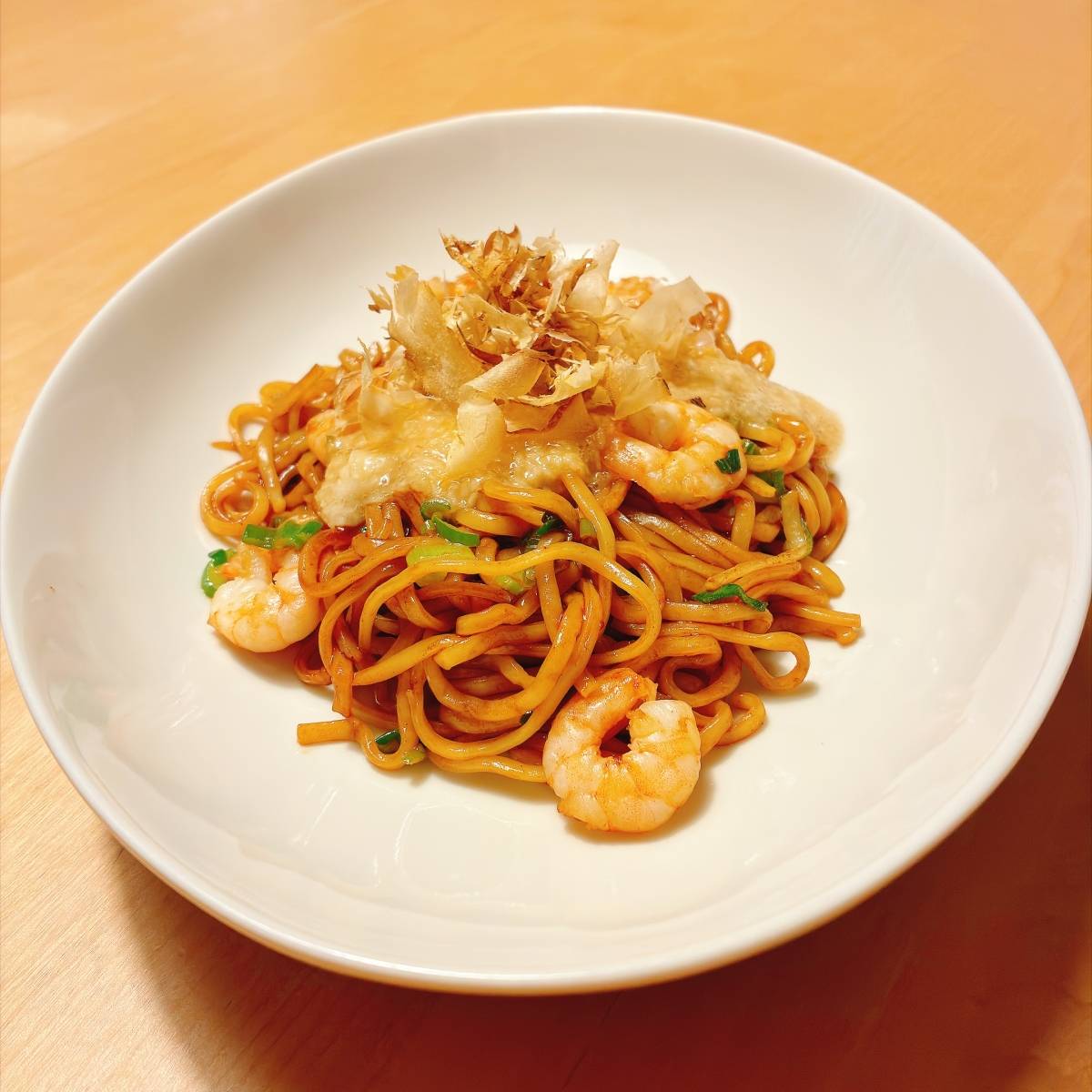 マルちゃん公式の「とろろタコ焼そば」のレシピ