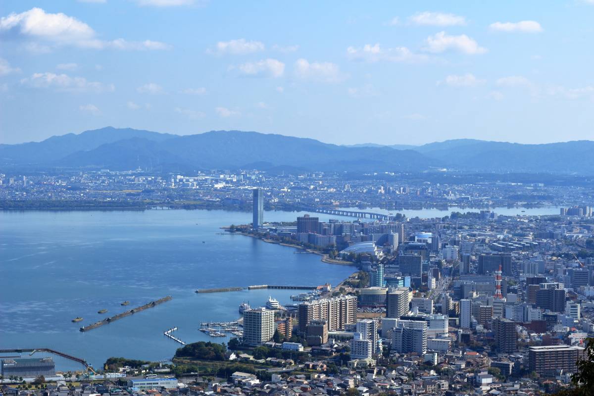滋賀県大津市の風景