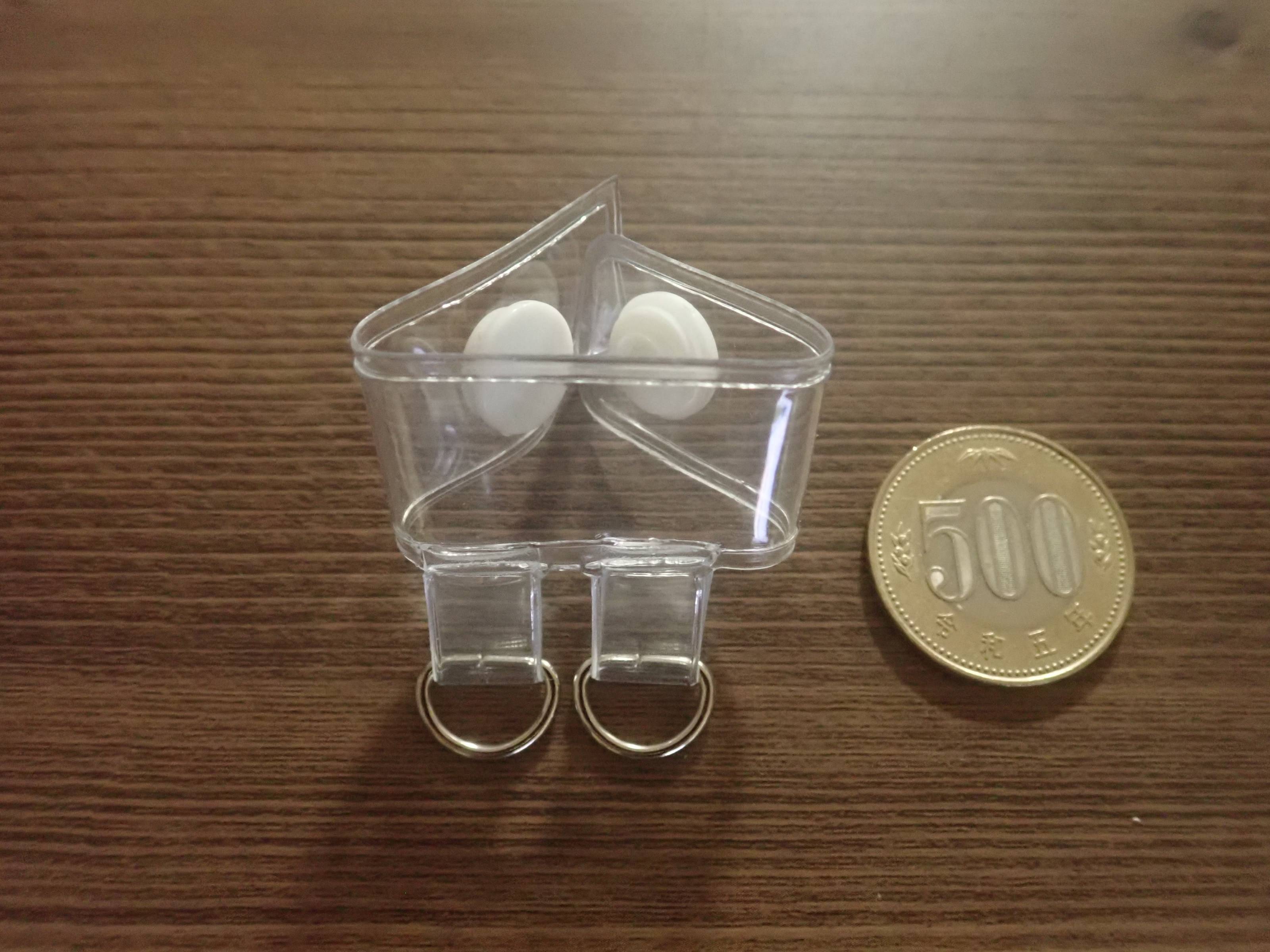 ダイソーのトート用キーホルダー