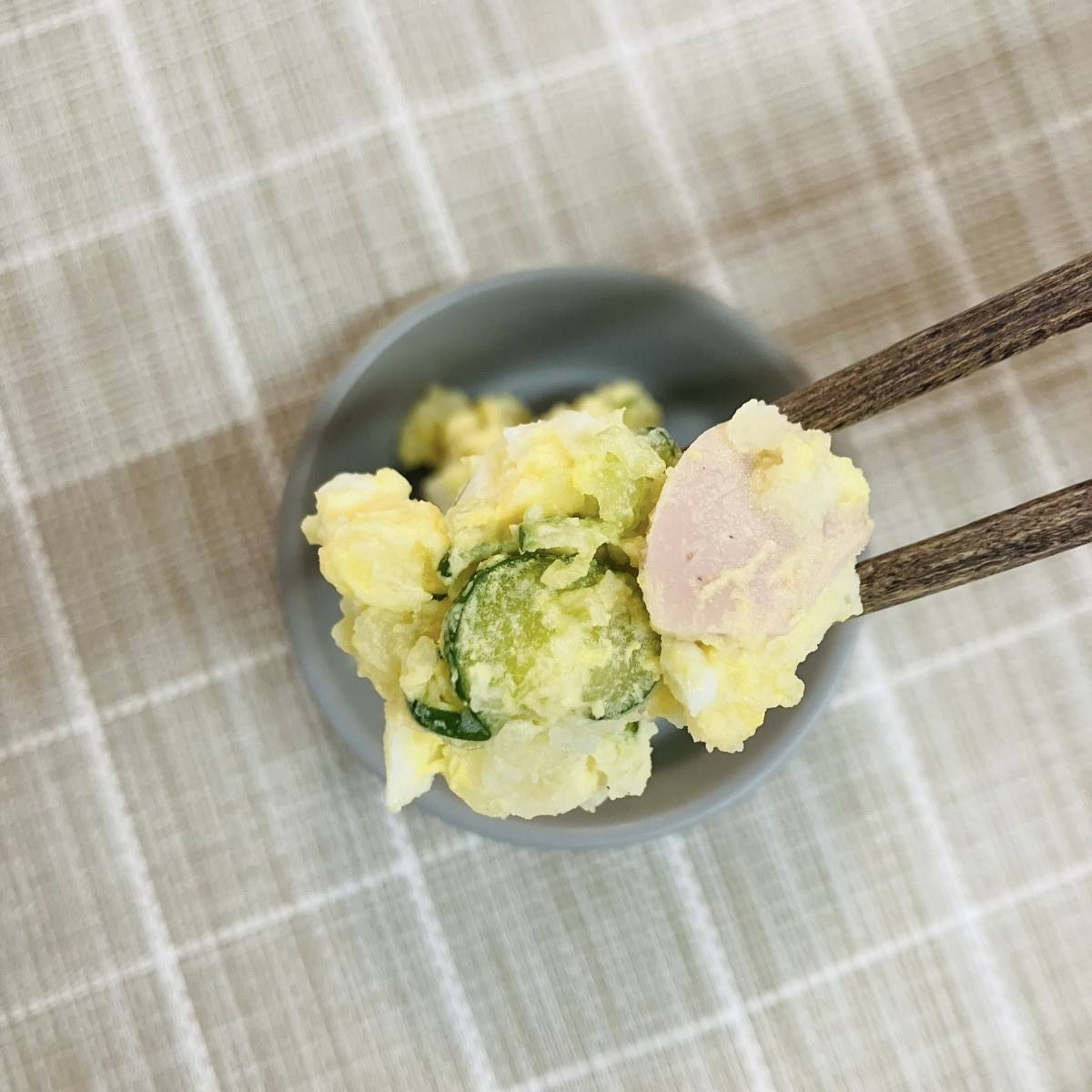 JAグループ公式の「お魚ソーセージのポテトサラダ」のレシピ