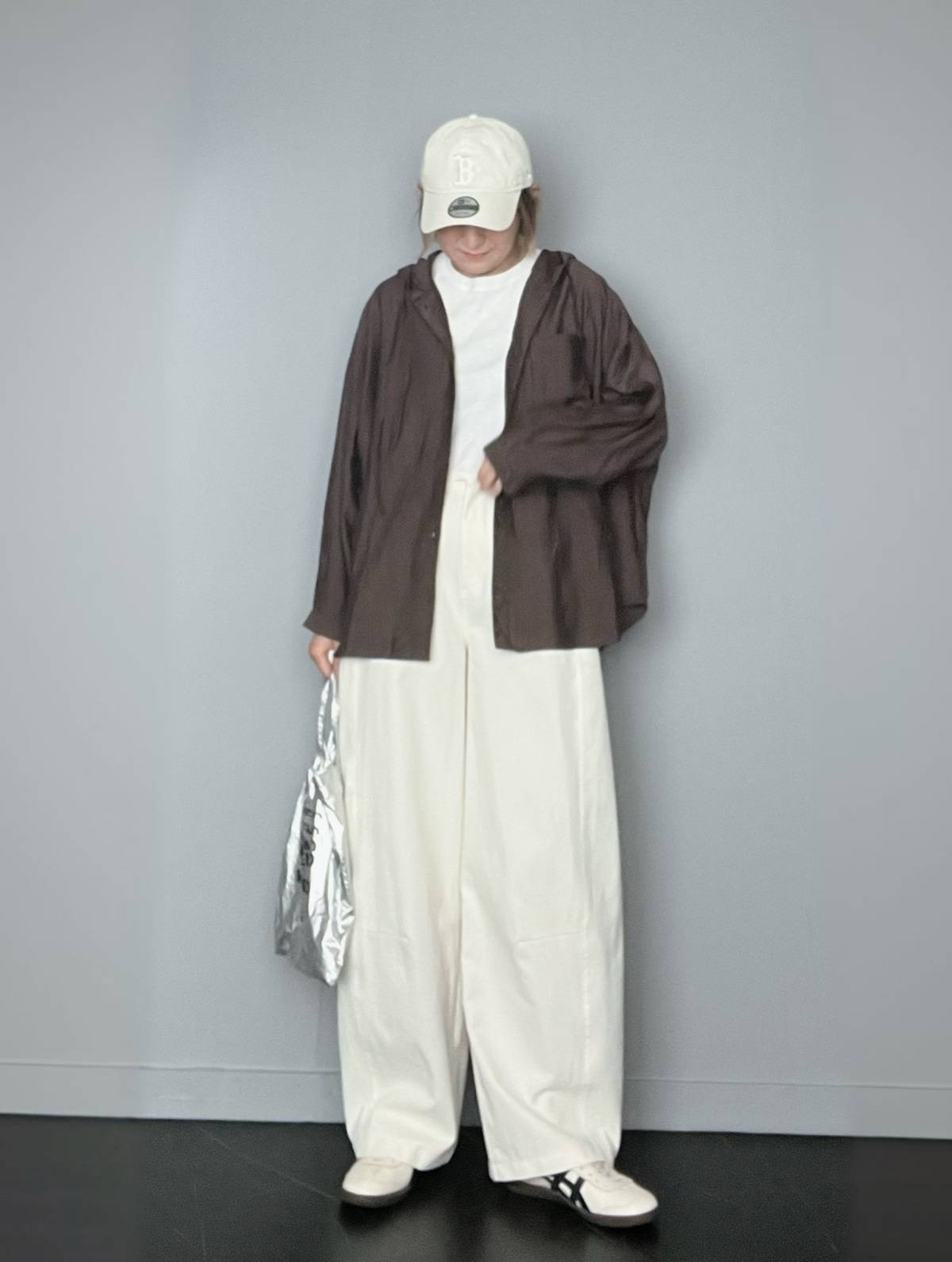 ブラウン×白の色合わせが◎