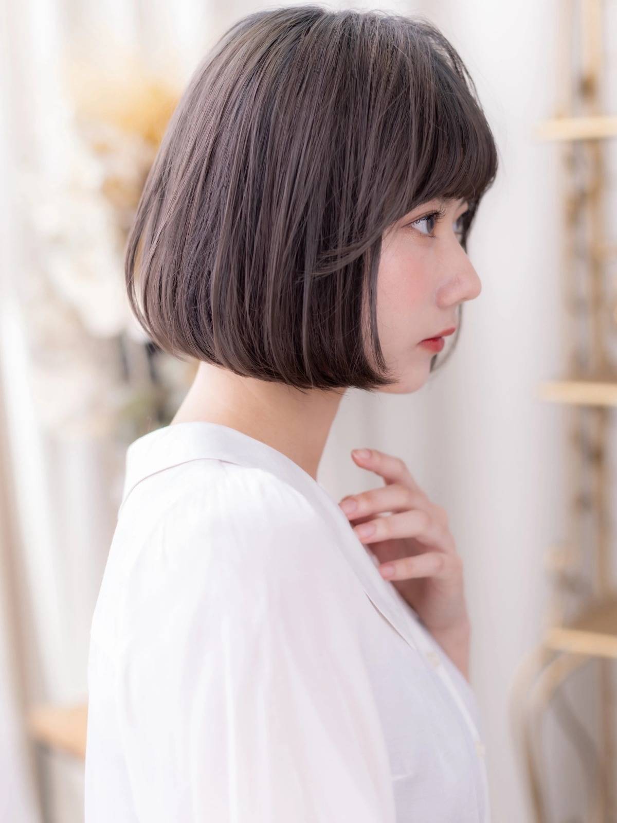 自然にまとまるワンカールボブ
