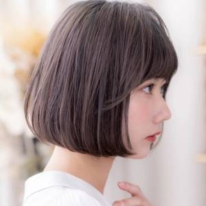 自然にまとまるワンカールボブ 