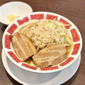  バーミヤンの「厚切り焼豚の味噌バミ郎そば」 