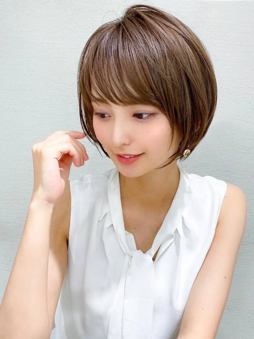 きれいめな丸みボブ