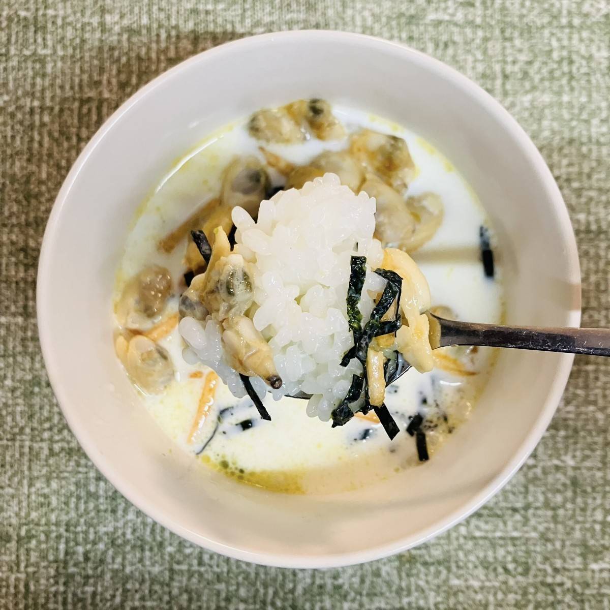 永谷園公式の「ほたてバターのミルク茶づけ」のレシピ