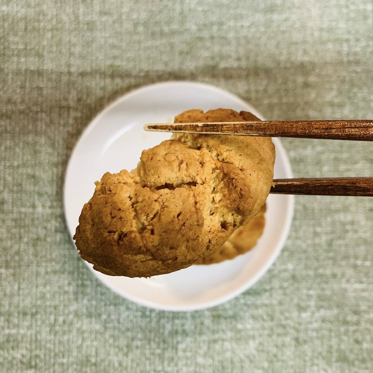 森永公式の「パンプキン型スコーン」のレシピ
