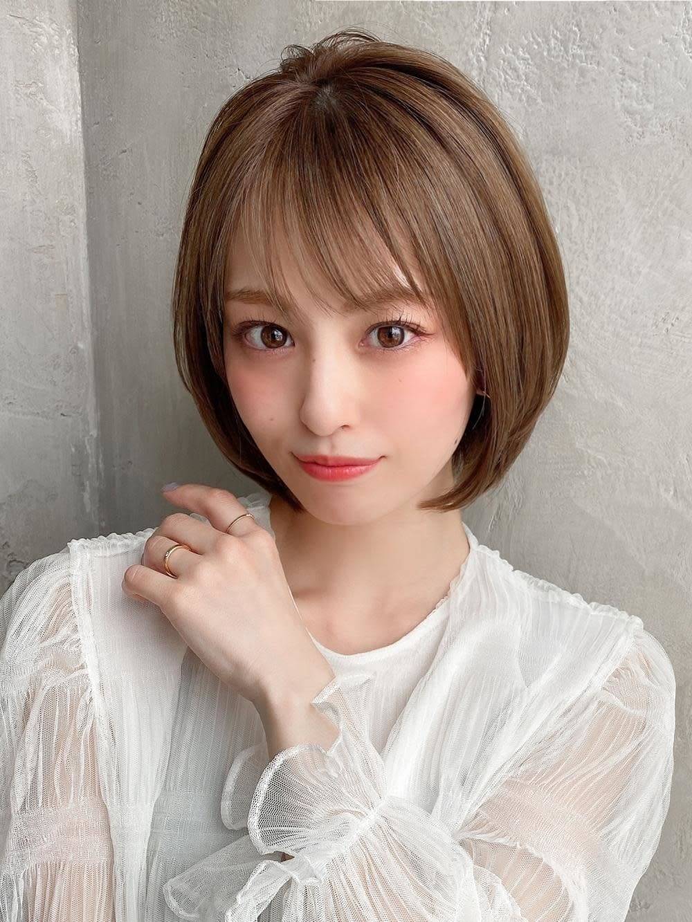 きれいめ丸みボブ