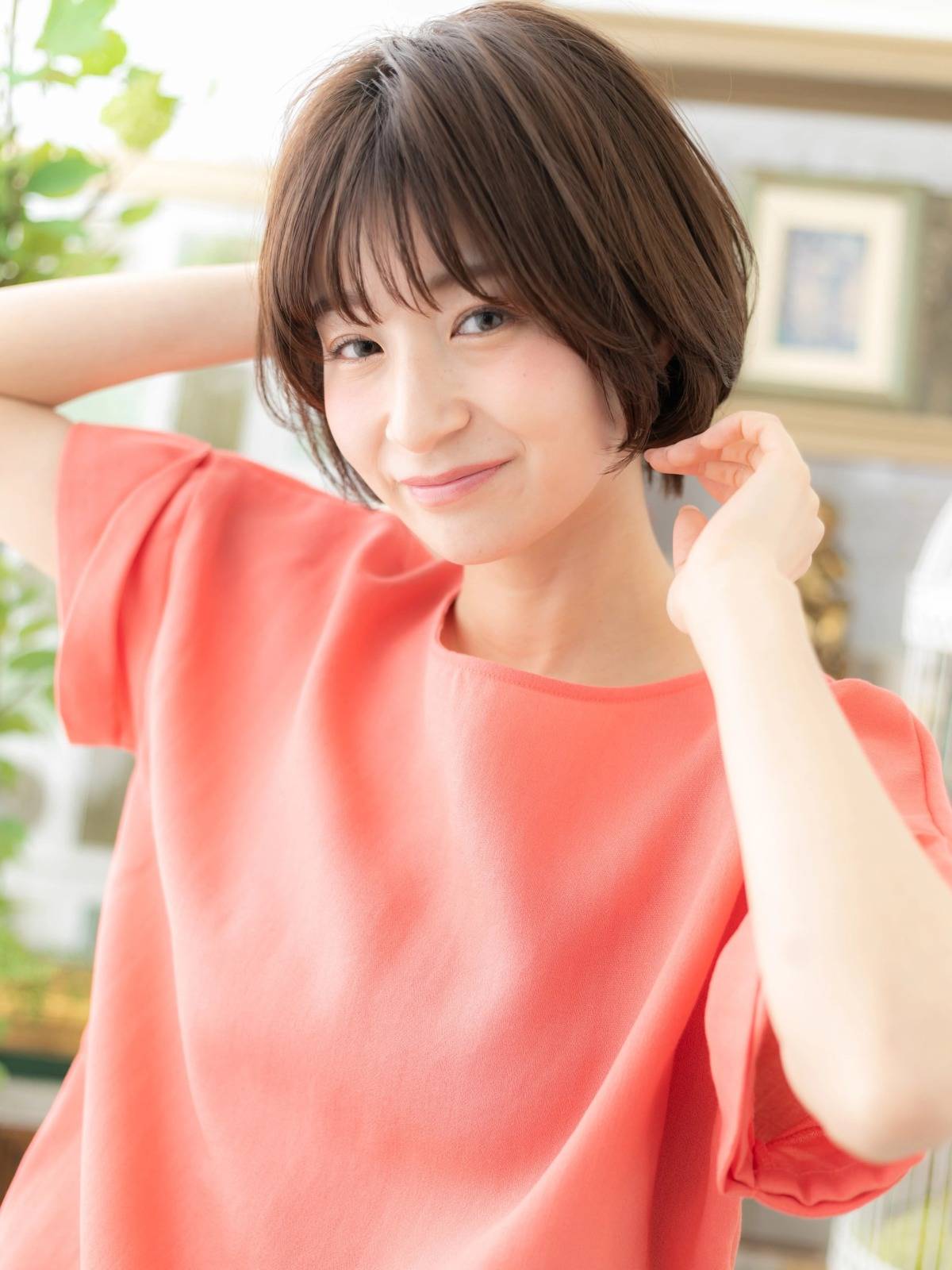 ナチュラルAラインボブ