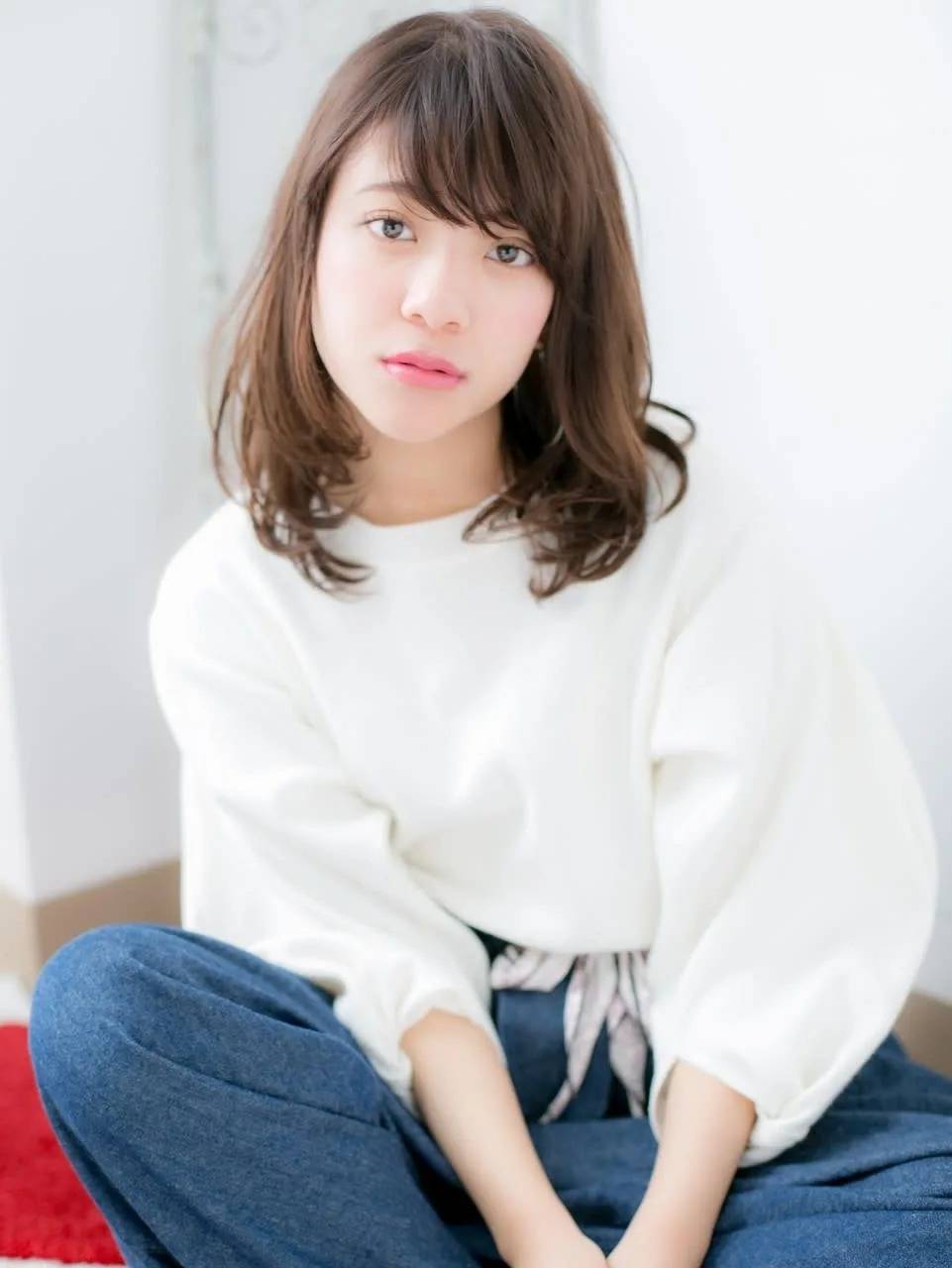 毛先ニュアンスロングボブ