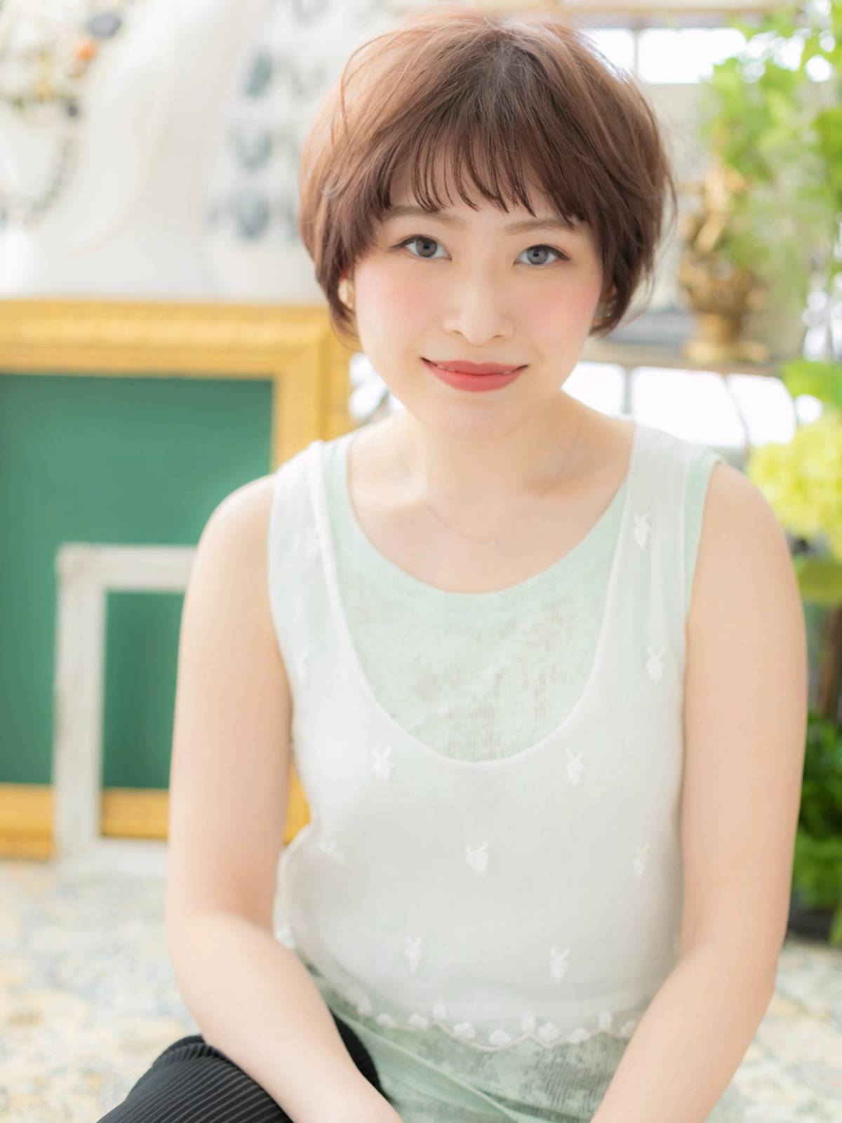 ふんわりレイヤーショート